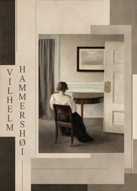 Vilhelm Hammershøi Interior with a Woman, Strandgade 30 No4 - Plakát