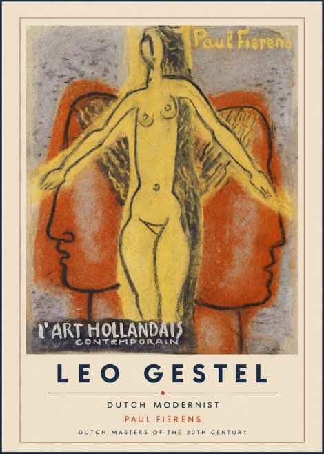 Leo Gestel L'art Hollandais Contemporain I No2 - Plakát