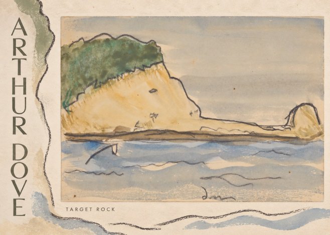 Arthur Dove Target Rock No3 - Plakát