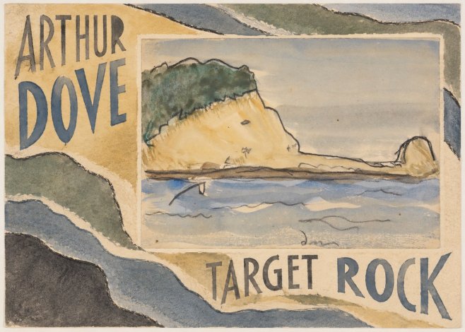 Arthur Dove Target Rock No5 - Plakát