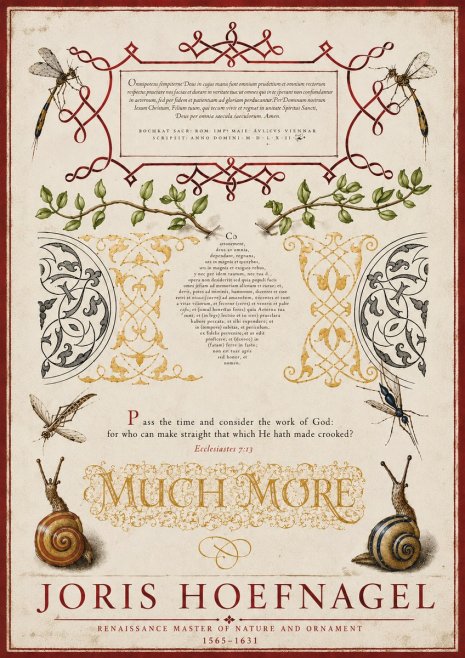 Joris Hoefnagel Memento Mori No6 - Plakát