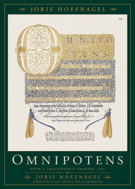 Joris Hoefnagel Omnipotens No2 - Plakát