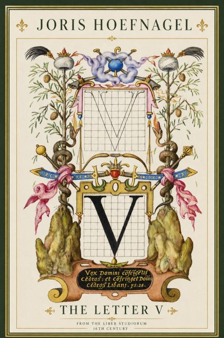 Joris Hoefnagel The Letter V No2 - Plakát