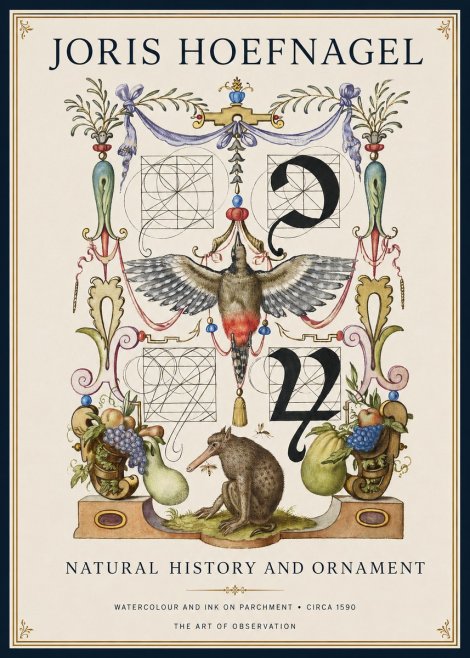 Joris Hoefnagel Study of Nature and Ornament No2 - Plakát