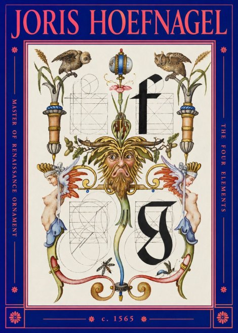 Joris Hoefnagel The Four Elements II No2 - Plakát