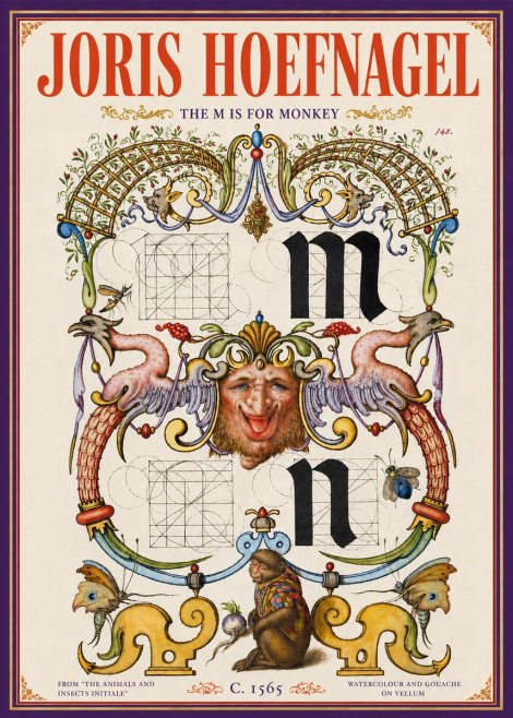 Joris Hoefnagel Grotesques and Ornaments No6 - Plakát