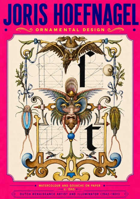 Joris Hoefnagel Ornamental Design II No5 - Plakát