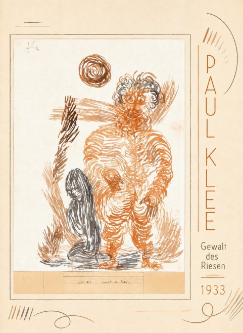 Paul Klee Gewalt Des Riesen I No2 - Plakát