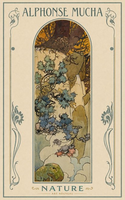 Mucha Nature No3 - Plakát