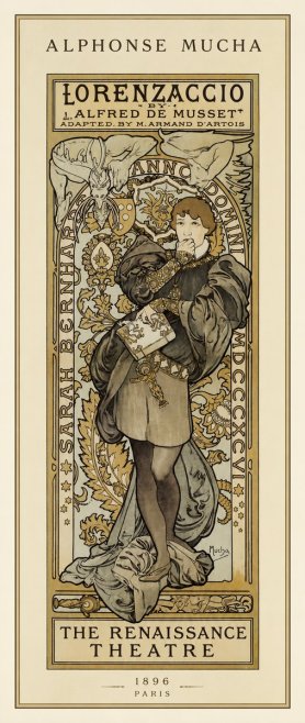 Mucha Lorenzaccio No1 - Plakát