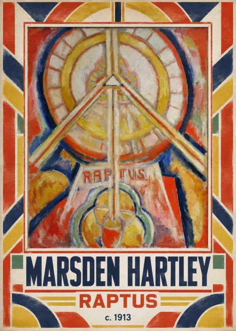 Marsden Hartley Raptus No1 - Plakát