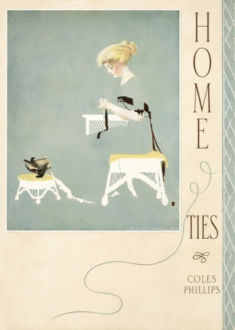 Coles Phillips Home Ties No4 - Plakát