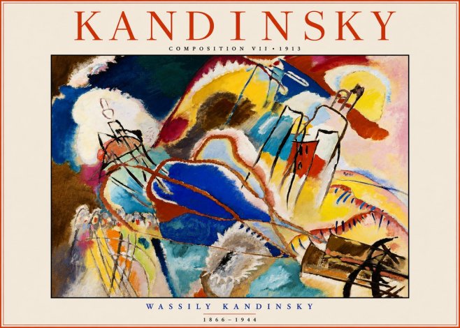 Kandinsky Composition Vii I No3 - Plakát