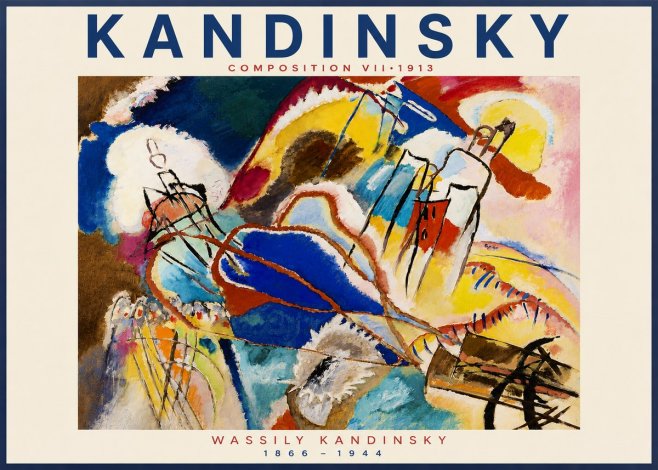 Kandinsky Composition Vii I No5 - Plakát