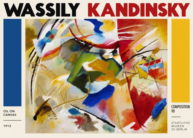 Kandinsky Composition Vii II No4 - Plakát