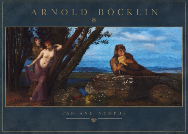 Arnold Böcklin Pan and Nymphs No2 - Plakát