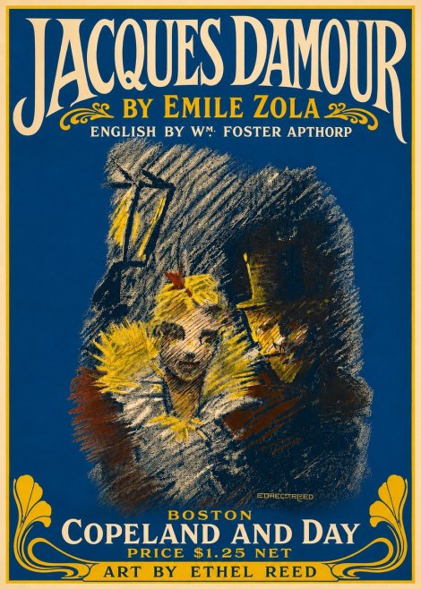 Ethel Reed Jacques Damour No5 - Plakát