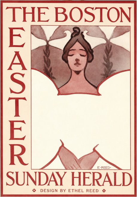 Ethel Reed The Boston Easter Sunday Herald No1 - Plakát