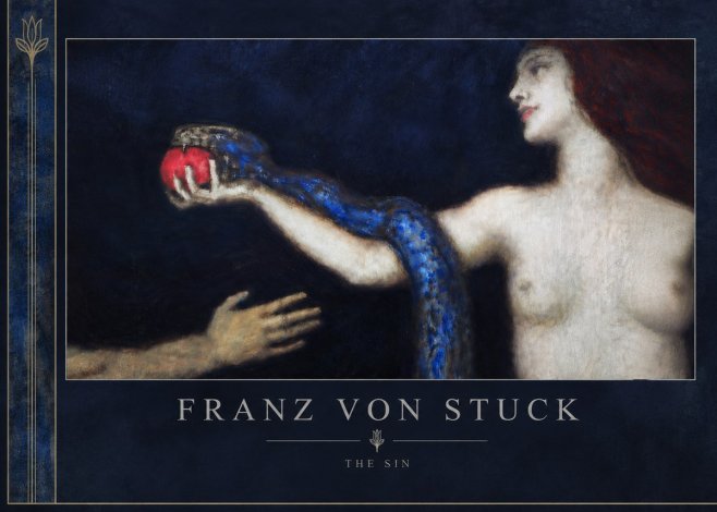 Franz von Stuck The Sin I No6 - Plakát