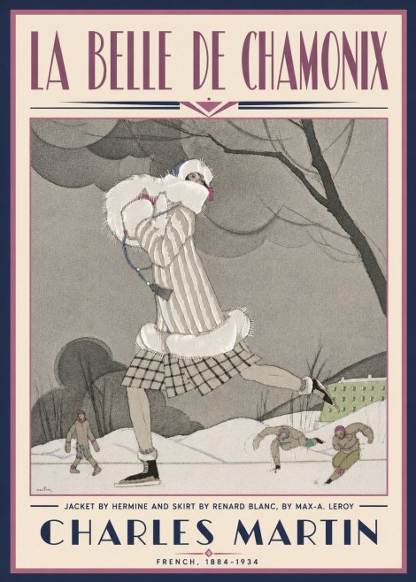 Charles Martin La Belle De Chamonix No5 - Plakát