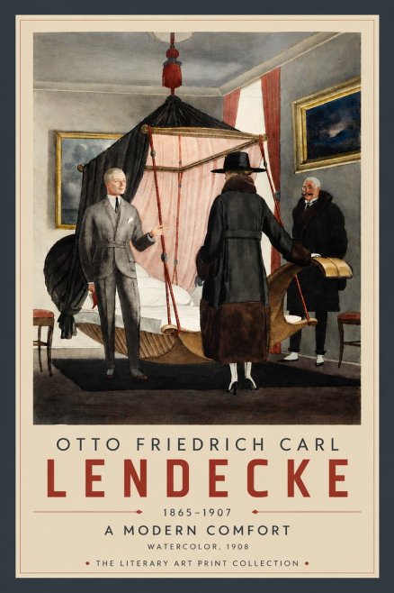 Otto Friedrich Carl Lendecke A Modern Comfort No6 - Plakát