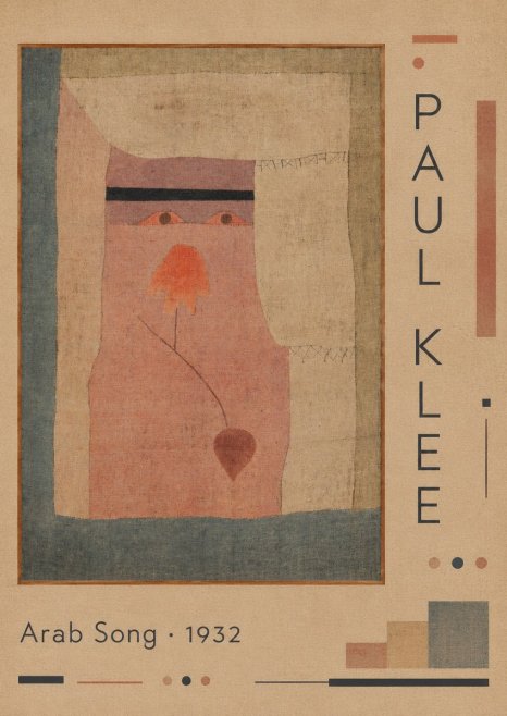 Paul Klee Arab Song No2 - Plakát