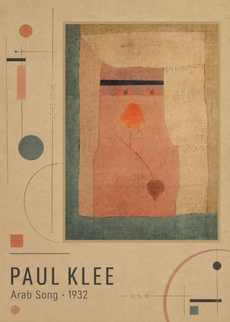 Paul Klee Arab Song No3 - Plakát