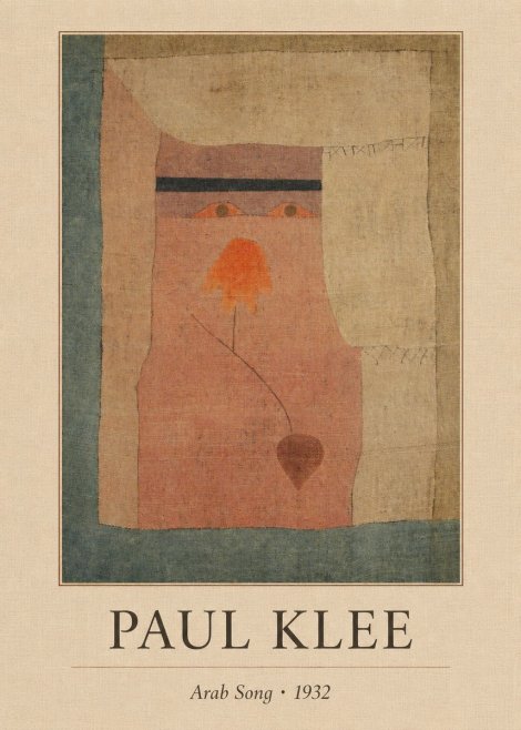 Paul Klee Arab Song No4 - Plakát