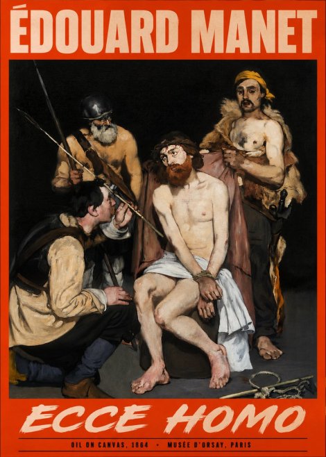 Édouard Manet Ecce Homo No2 - Plakát