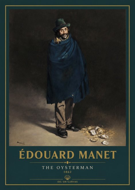 Édouard Manet The Oysterman No3 - Plakát