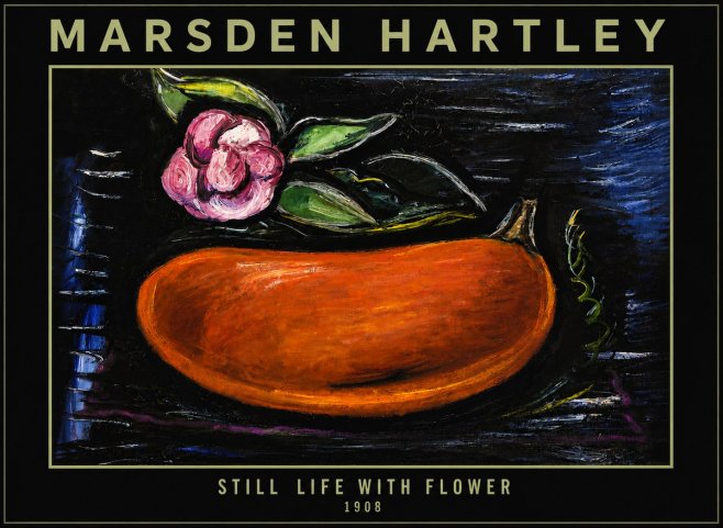 Marsden Hartley Still Life with Flower No4 - Plakát