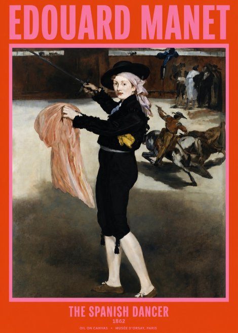 Édouard Manet The Little Bullfighter No3 - Plakát