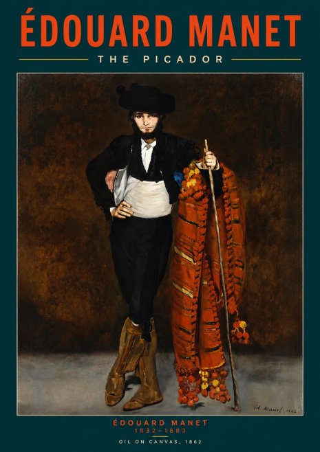 Édouard Manet The Picador No2 - Plakát
