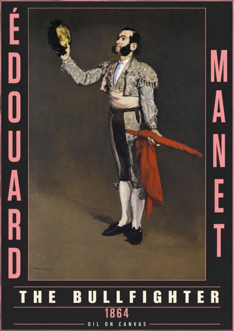 Édouard Manet The Bullfighter No5 - Plakát