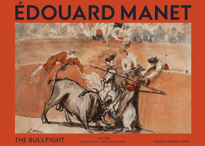 Édouard Manet The Bullfight I No2 - Plakát