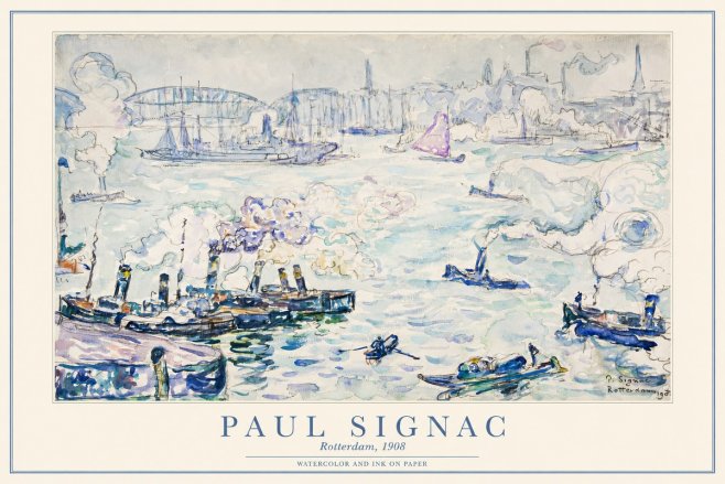 Signac Rotterdam, 1908 No1 - Plakát
