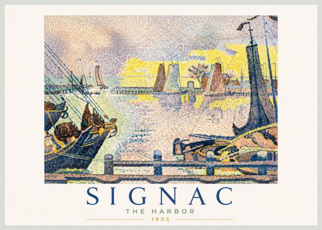 Signac The Harbor III No5 - Plakát