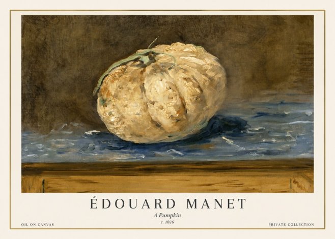 Édouard Manet A Pumpkin No1 - Plakát