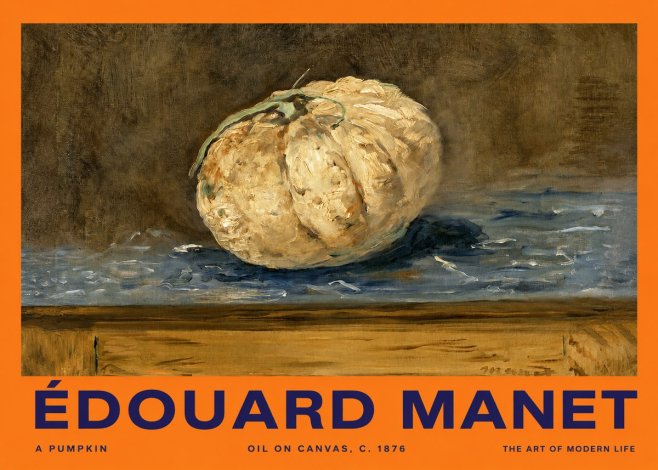 Édouard Manet A Pumpkin No2 - Plakát
