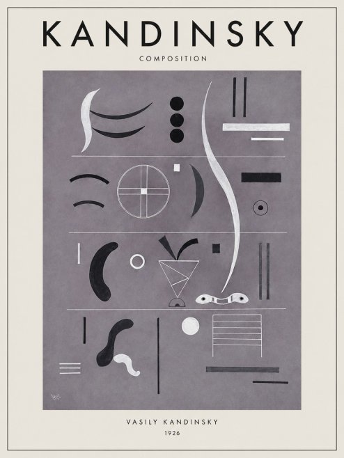 Kandinsky Composition I No1 - Plakát