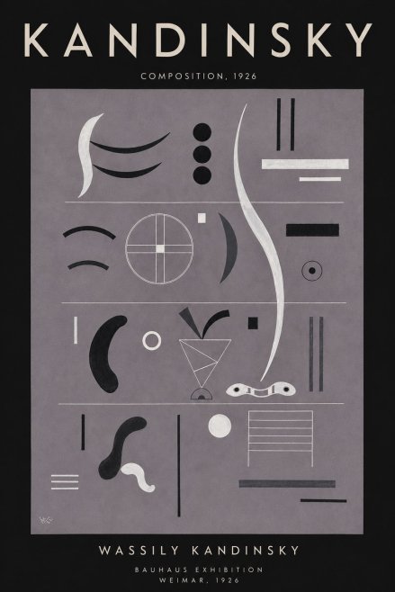 Kandinsky Composition I No4 - Plakát