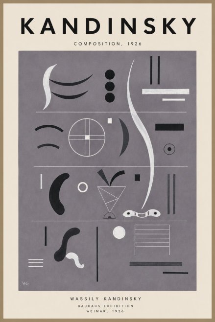 Kandinsky Composition I No5 - Plakát