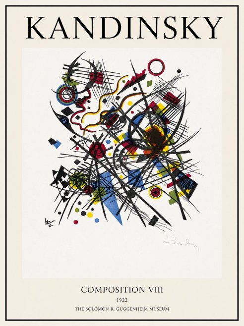 Kandinsky Composition Viii No1 - Plakát