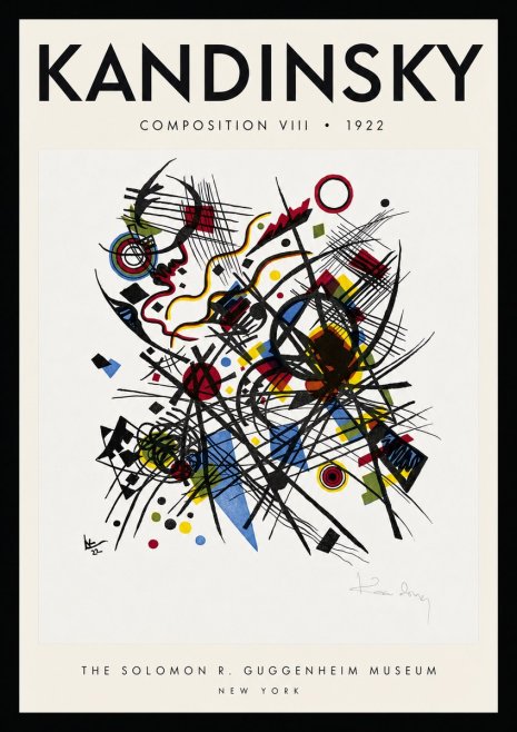 Kandinsky Composition Viii No4 - Plakát