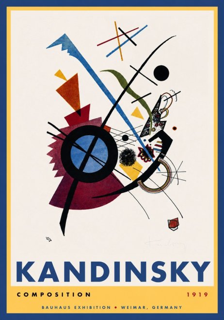 Kandinsky Composition II No2 - Plakát