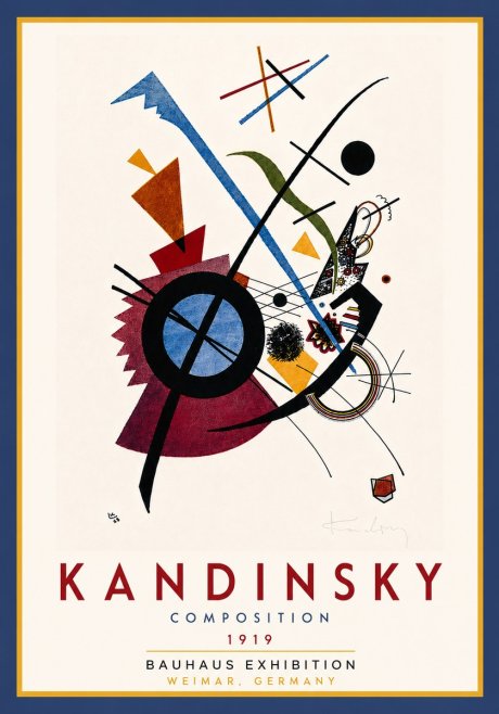 Kandinsky Composition II No5 - Plakát