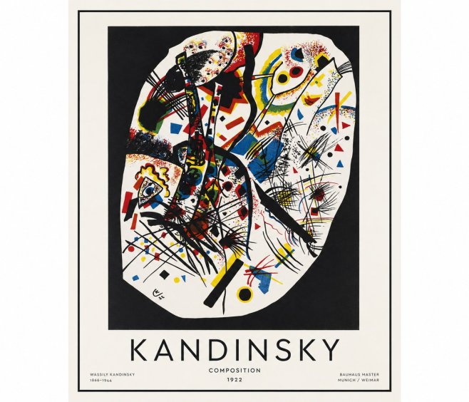 Kandinsky Composition 1922 No1 - Plakát