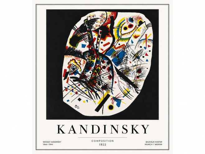Kandinsky Composition 1922 No5 - Plakát