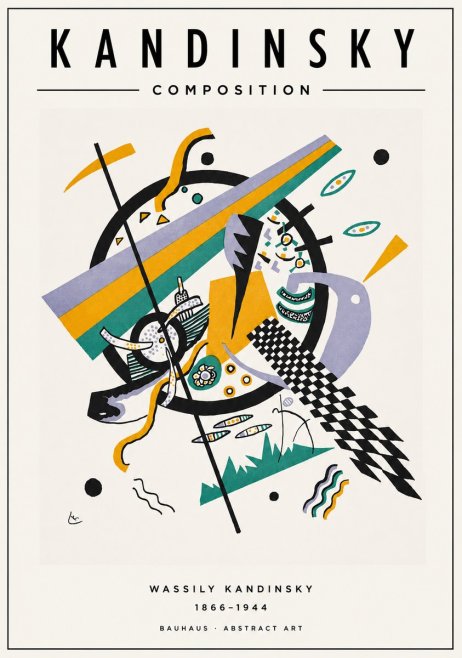 Kandinsky Composition III No1 - Plakát