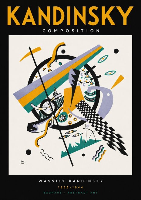 Kandinsky Composition III No2 - Plakát